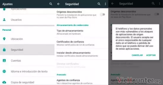 CÓMO ACTIVAR ORÍGENES DESCONOCIDOS EN CUALQUIER ANDROID